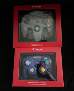 N64 controller and Gamecube controller for Nintendo Switch.