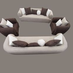 Brand NEW 10ft Sofa And 4ft Chair  Sectional COUCHES CHAISE 