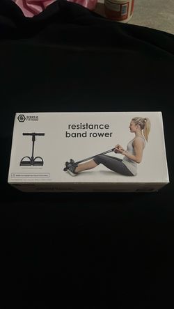 Series 8 Fitness Resistance Band Rower