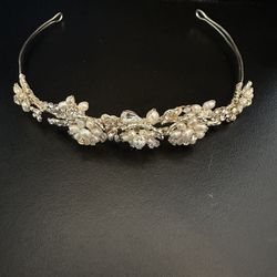 Bridal or formal headband, tiara, hairpiece 