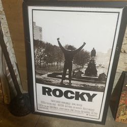 Sylvester Stallone Rocky Poster