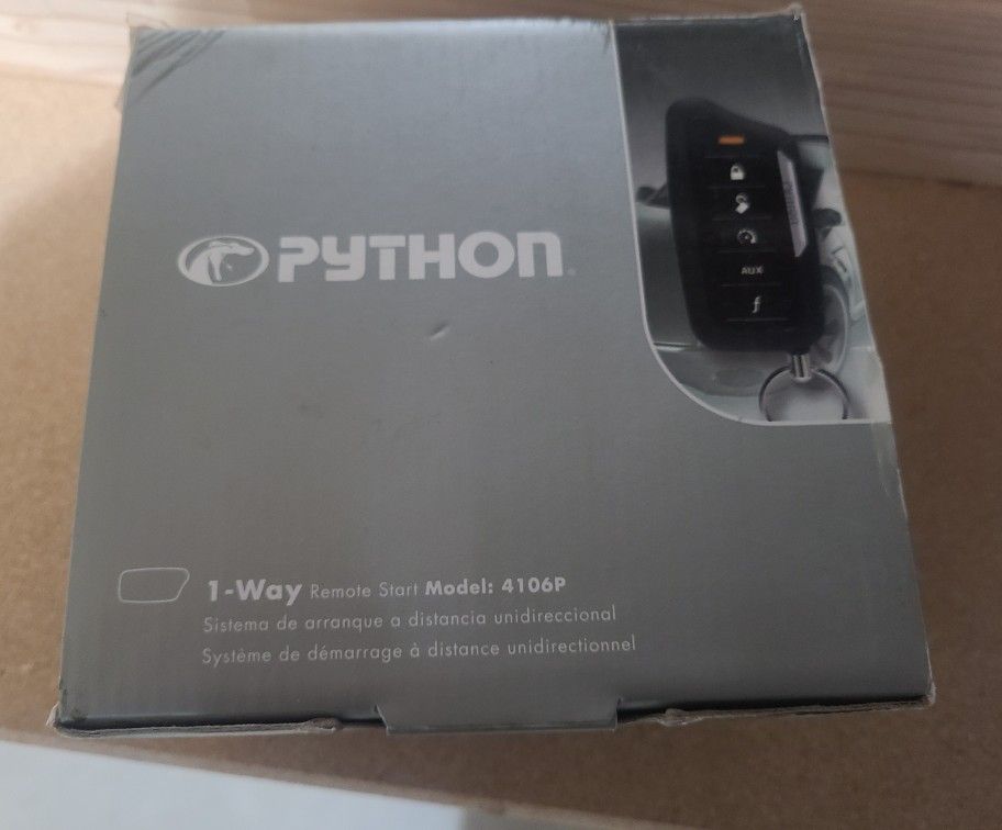 Python 4106P Remote Start