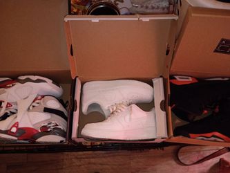 Jordan 6 and 8s and air force1