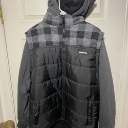 Men’s Large Rock Salt Puffer Jacket