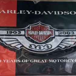 Harley 100th Anniversary Patches 