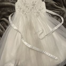 Girls Baptism Dress 6t
