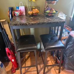 Bar Table And Stools Chairs 