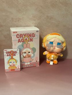 Authentic Pop Mart CryBaby Crying Again — Duck You