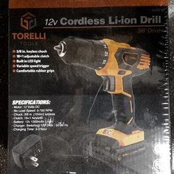 12v Cordless Drill (NIB)