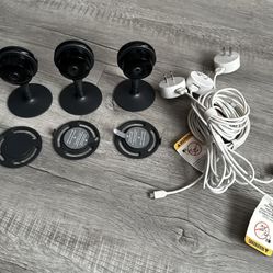 3 Google Nest Indoor Cameras