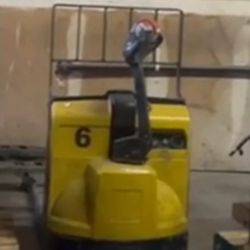 Pallet jack used as new