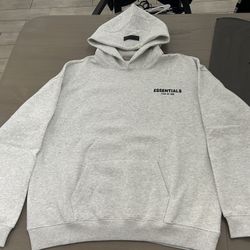 Fear Of God Essentials Light Oatmeal Hoodie Size Medium 