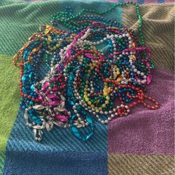 Party Beads.. Gasparilla Mardi Gras Beads New For Halloween for