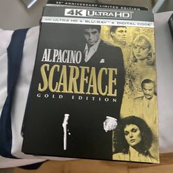 Scarface 4k Blu-ray New