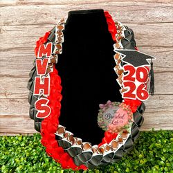 Murrieta Valley High School graduation twist lei