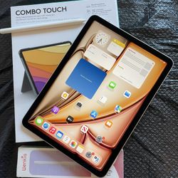 Apple IPad Air 11” ( M2 chip / 2024 Model) 512GB / 1TB with pen, Logitech keyboard & Accessories 