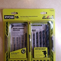 Black Oxide Hex  Drill Bit Set (25-Piece)