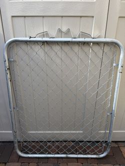 Galvanized Steel Walk-thru Chain Link Fence Gate