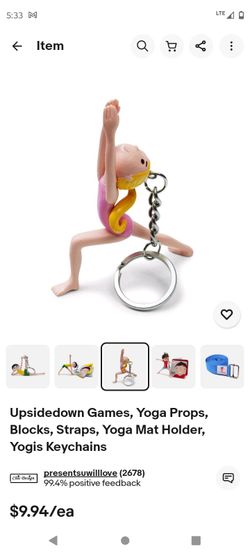 Kids fitness keychains Case lot 300 per case $6 retail each wholesale
