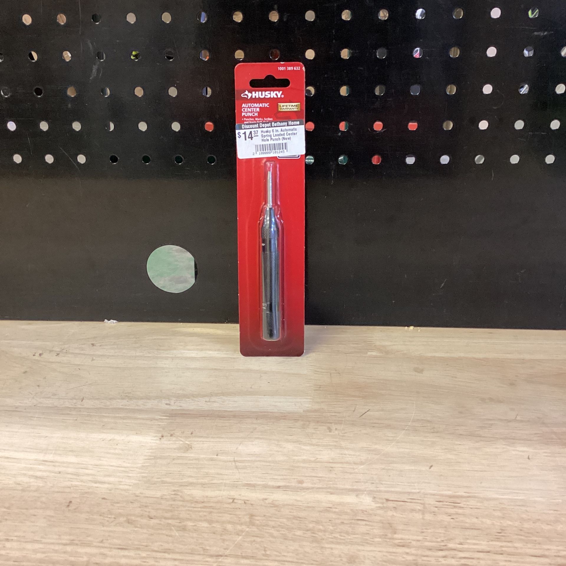 Husky automatic store center punch