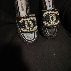 Almost Chanel Slip Ons