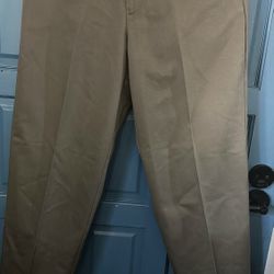 MEN’S DOCKERS PREMIUM FLAT FRONT RELAXED FIT  W32  L30 