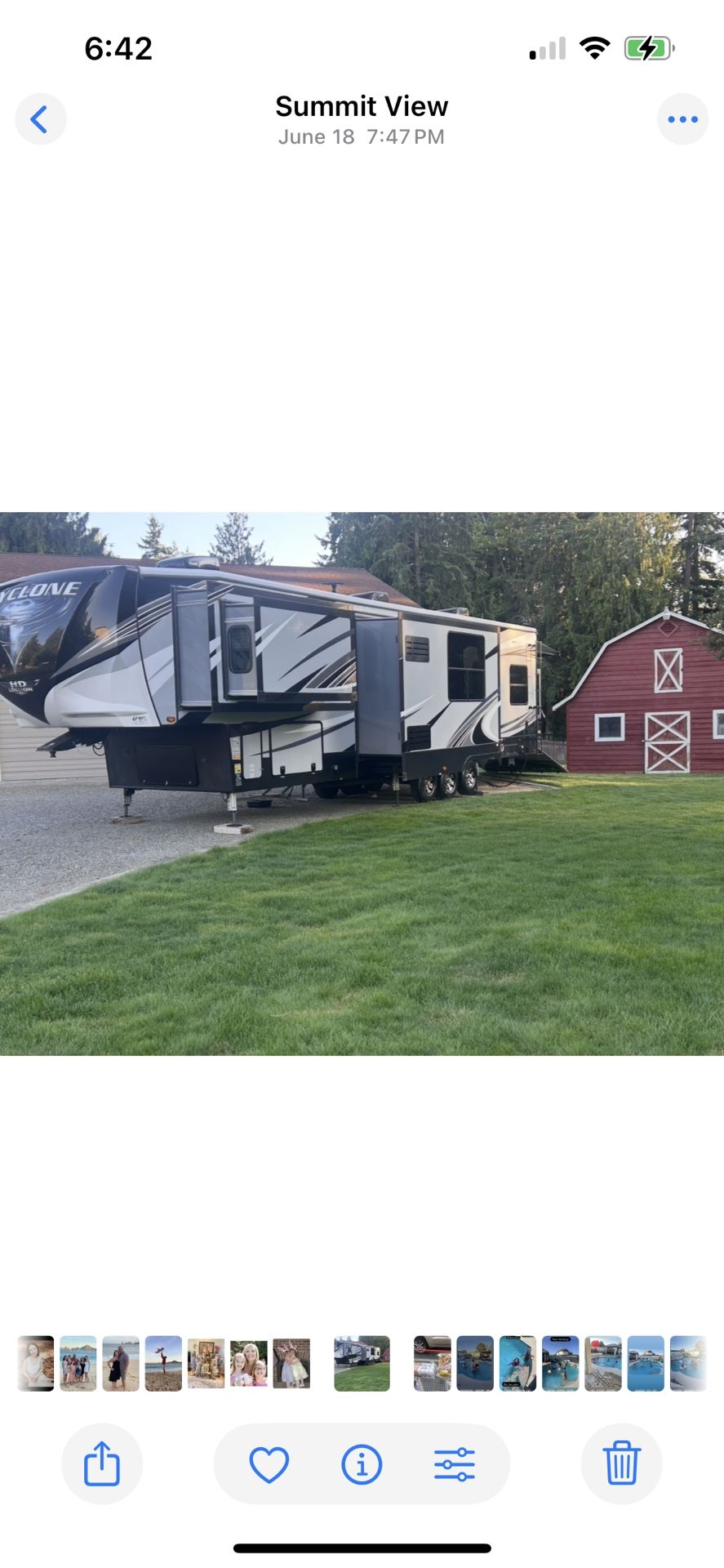 2019 Heartland Cyclone 4007 Toyhauler