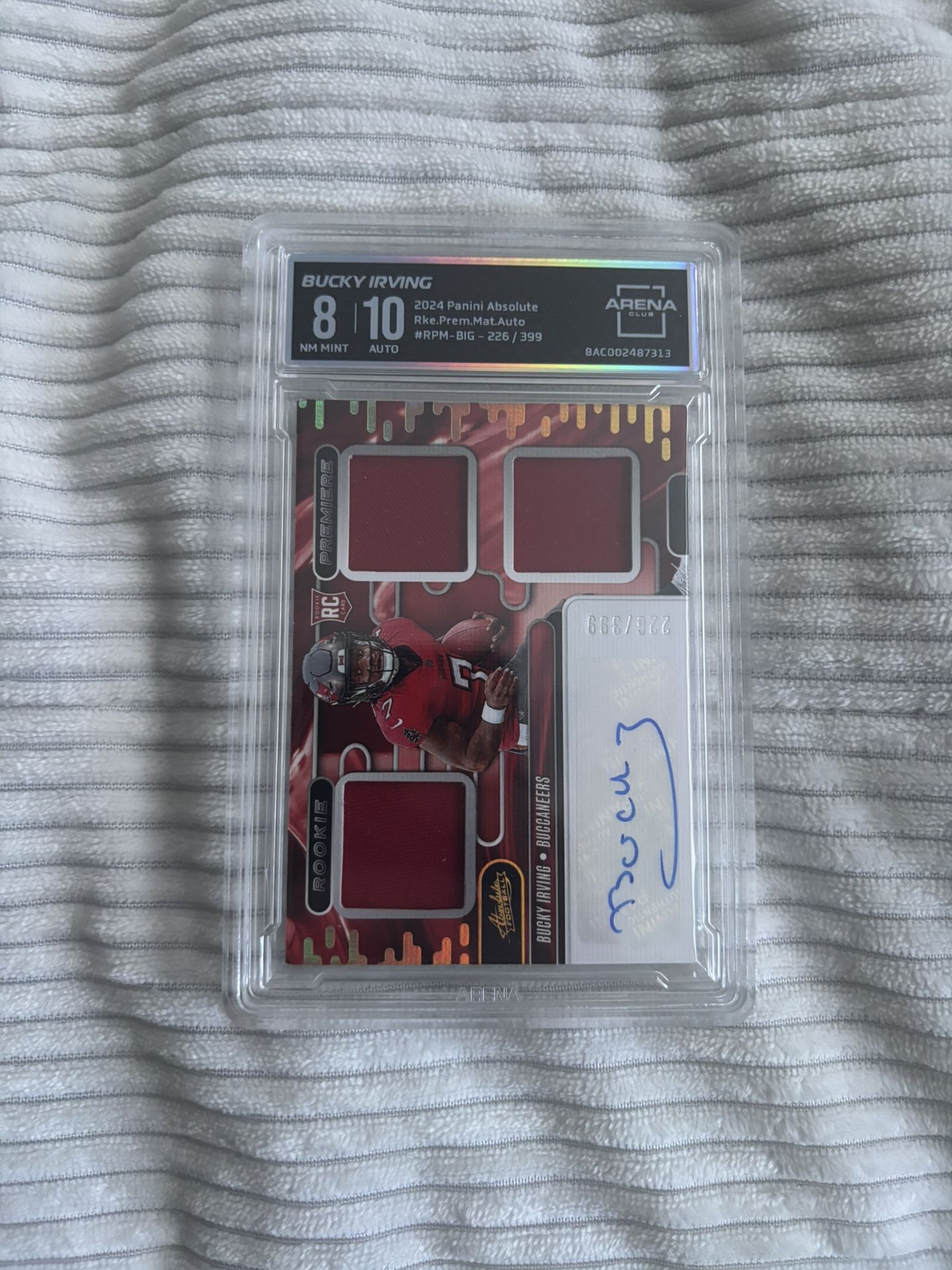 2024 Panini Absolute Bucky Irving Rpa 