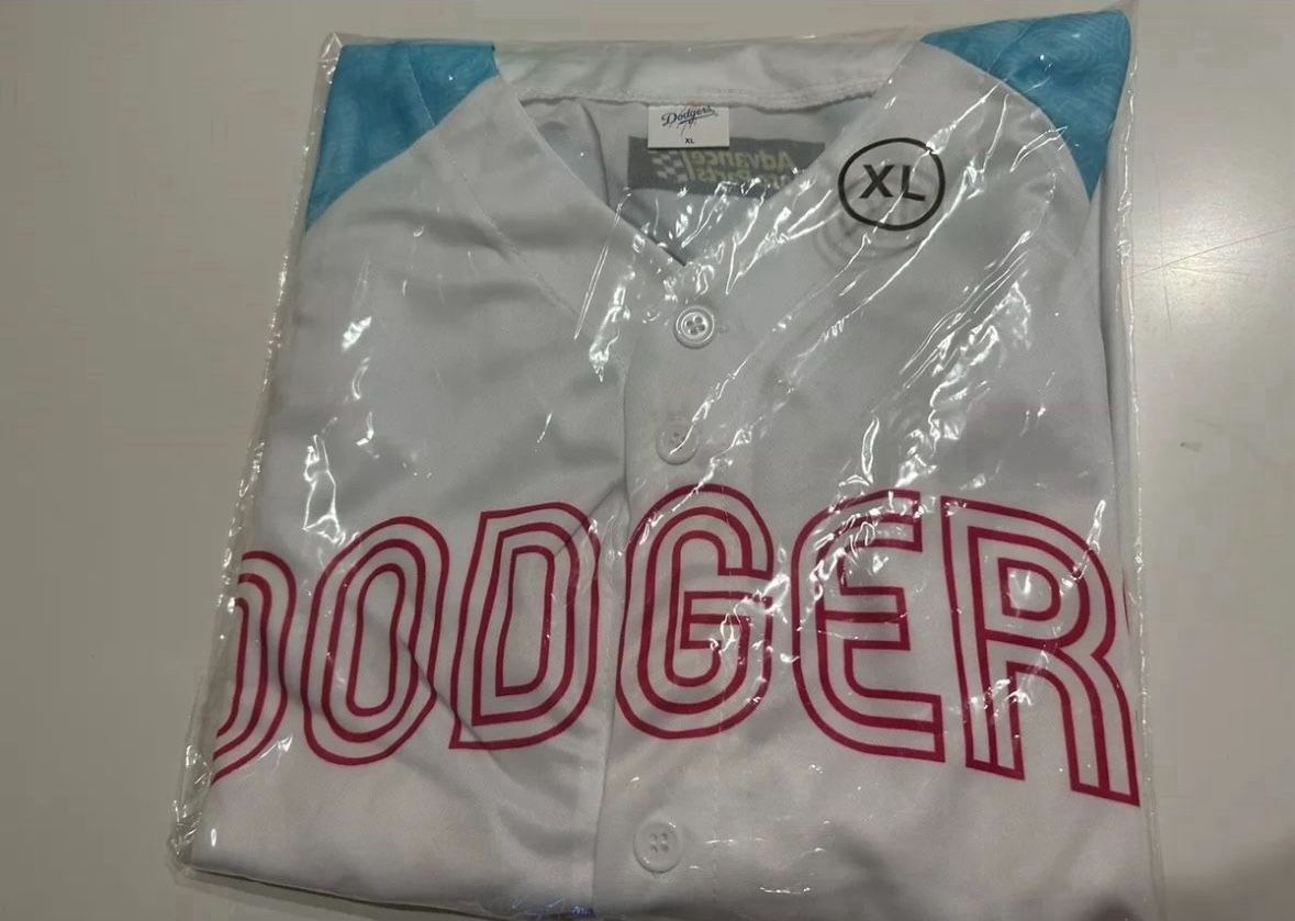 los angeles dodgers mexican heritage Jersey 8/15/2023 XL Mexico Stadium SGA