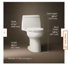 Brand new Kohler Toilet