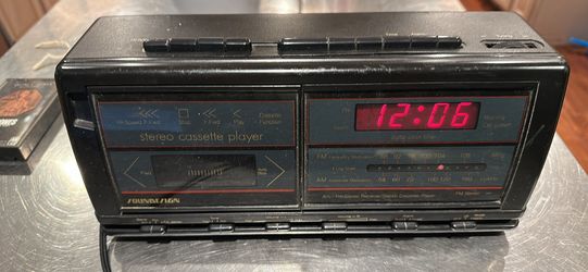 soundesign 3884 blk stereo radio cassette player