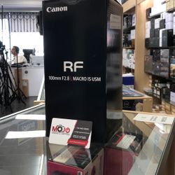 Canon RF 100mm F/2.8 L Macro IS USM Lens 