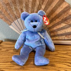 Rare Clubby II Beanie Baby With Error Tag