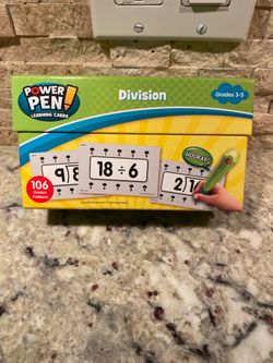 Power Pen! Learning Cards Division Grades 3-5