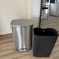Stainless Steel Trash Bin 45L