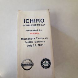 Ichiro Suzuki  Rookie Year Bobblehead. 2001