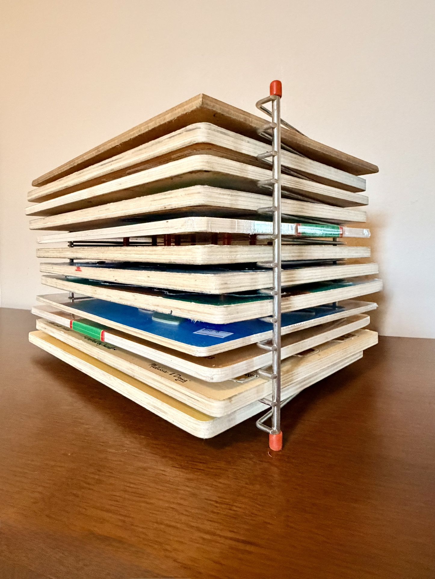 12 Educational Puzzles + Rack