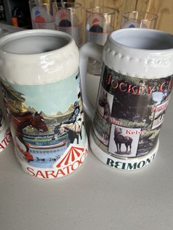 Saratoga And Belmont Mugs