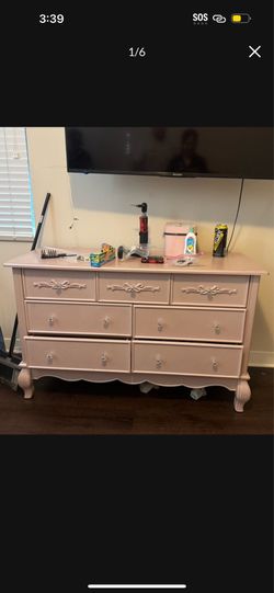Pink Dresser