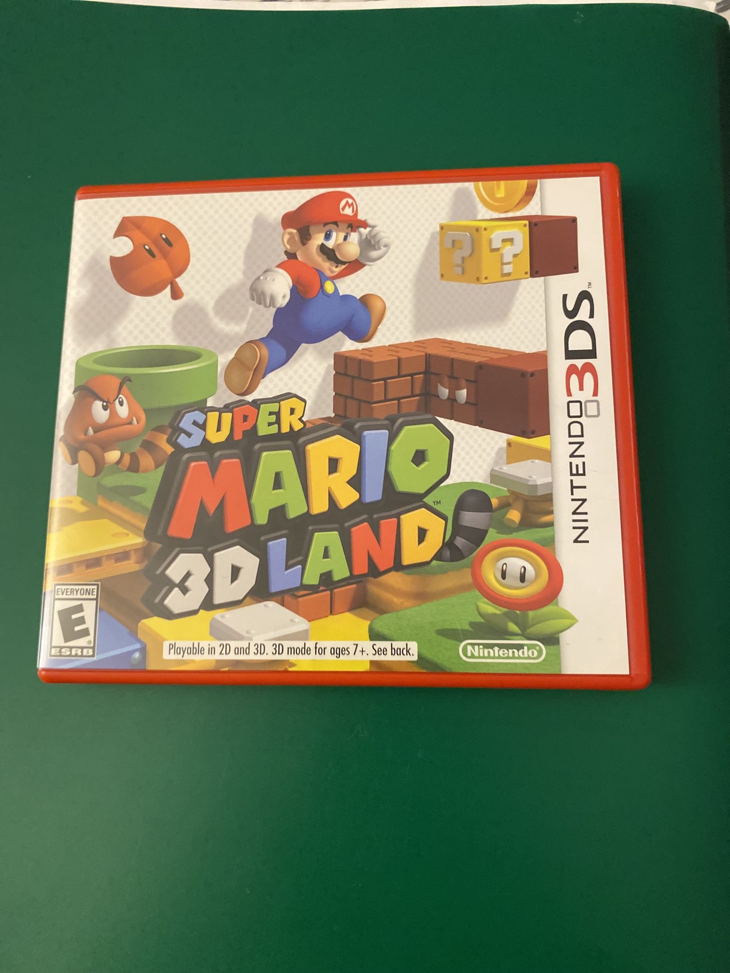 Super Mario 3D Land Nintendo 3Ds