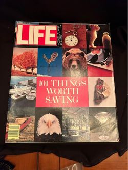 Vintage Life Magazine, March 1987, 101 Things Worth Saving