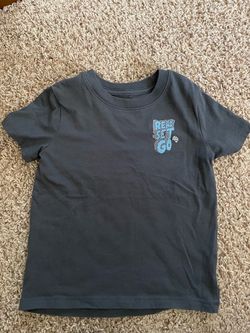 Kids Gray 'Ready Set Go' Graphic Tee