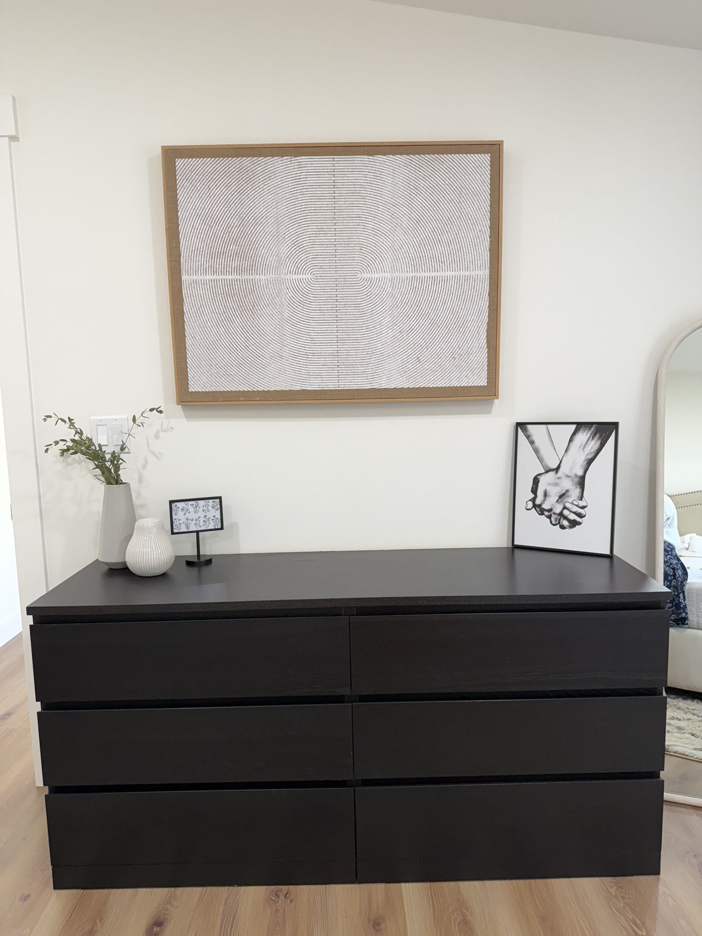 Black IKEA Dresser