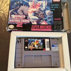 King Of The Monsters 2 For Super Nintendo 