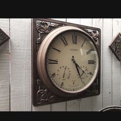 Patio Yard Decorations Giant Clock Was $68