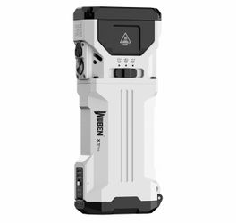 WUBEN X1Pro Rechargeable Flashlights high lumens, Super Bright 12300 lumens EDC Flat Shape Flashlight with Spotlight Floodlight Strobe Modes, IP65 Por