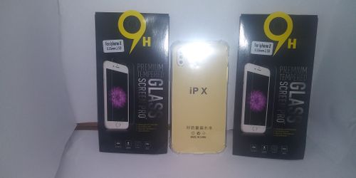 Iphone X case & screen protector