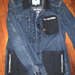 G Star Raw Denim Jacket Size Medium NWT