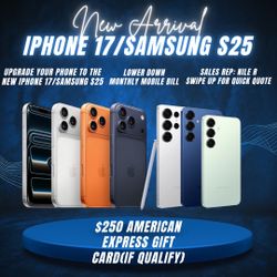 Iphone 17/PRO/MAX    Samsung S25/EDGE/ULTRA