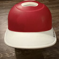 Boombah Red/White Helmet